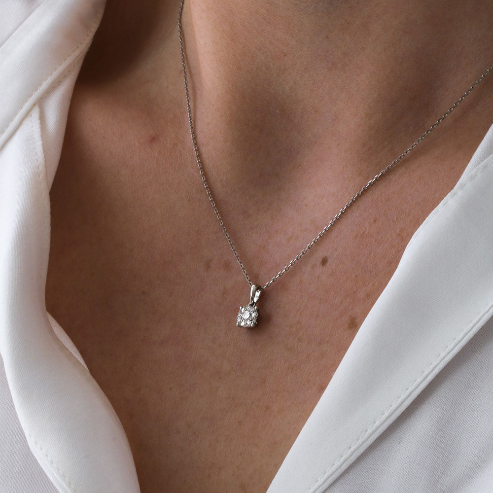 Pendant Diamond Necklace – Designs Beautiful LLC